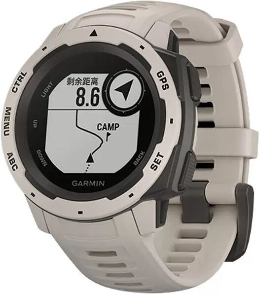 INF Bracelet en silicone pour Garmin Instinct/Esports/Tide/Solar Blanc