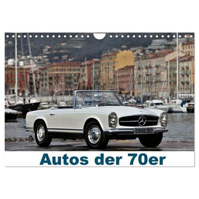 Autos der 70er (Wandkalender 2027 DIN A4 quer), CALVENDO Monatskalender