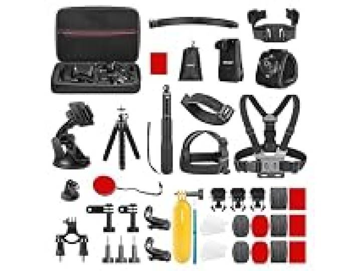 NEEWER 50 en 1 Kit d'accessoires pour caméra d'action
