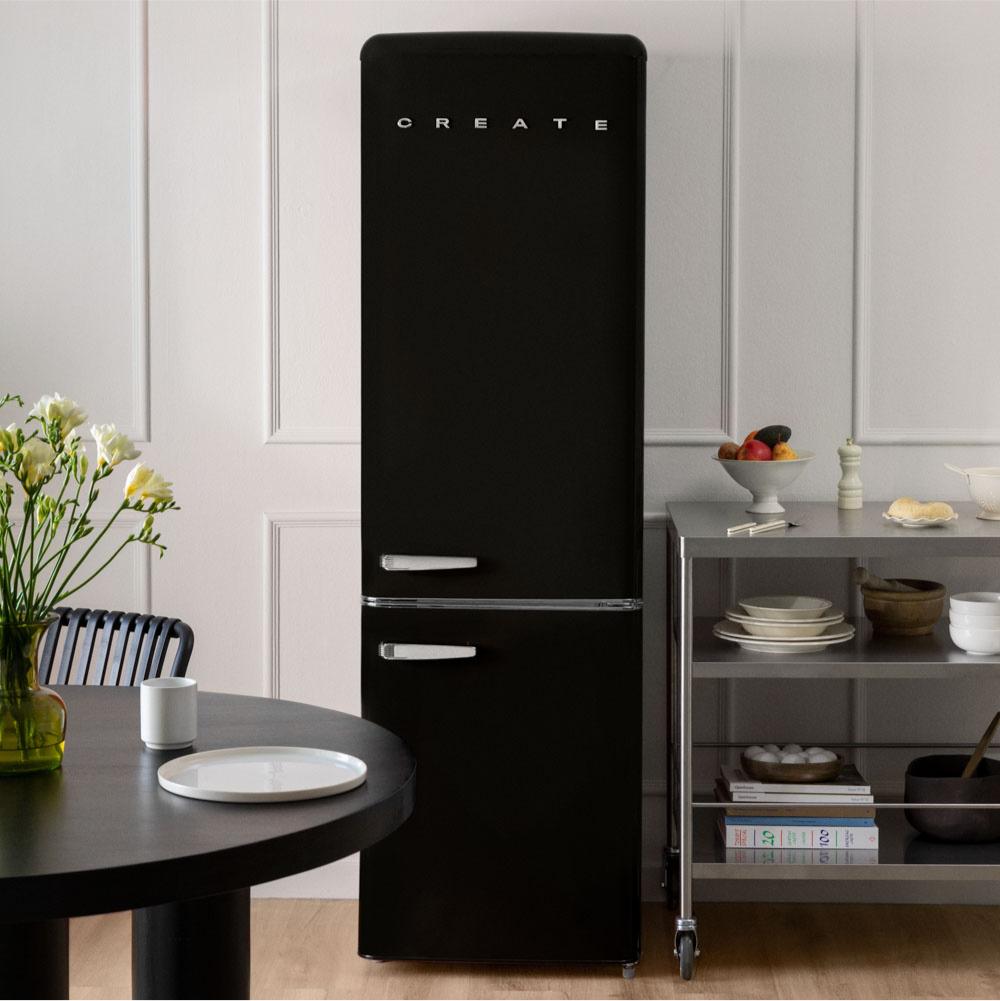 CREATE - FRIDGE STYLANCE 244L - Kombi-Kühlschrank im Retro-Stil