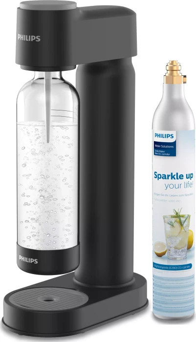 Philips Lite ADD4901BK, mit CO2-Patrone, schwarz