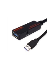 ROLINE USB3.2 Gen1 Active Repeater Cable. 10m Kabel 10 m (12.04.1070)