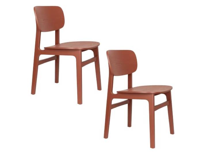 Zuiver Fleur Esszimmerstuhl Rot - 2 er Set