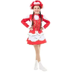 buttinette Gardekostüm "Aurelia" für Kinder, rot