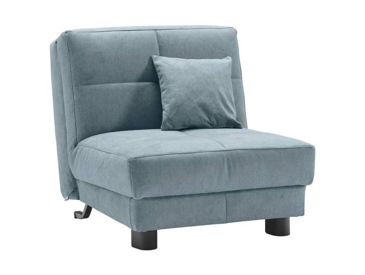 Carryhome Schlafsessel, Hellblau, Metall, 85x85x100 cm, Made in Germany, Liegefunktion, Wohnzimmer, Sessel, Schlafsessel