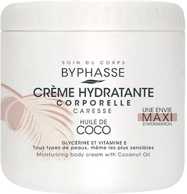 Byphasse Creme Hidratante Corporal #Óleo De Coco 500 ml
