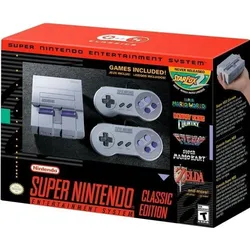 Nintendo Super Entertainment System (Classic Edition), Retro Gaming, Grau