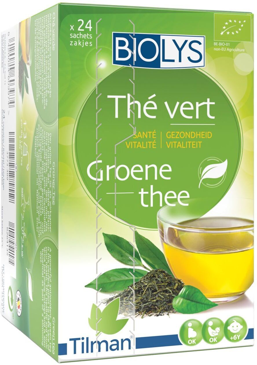 Biolys Infusion Thé Vert 24 Sachets