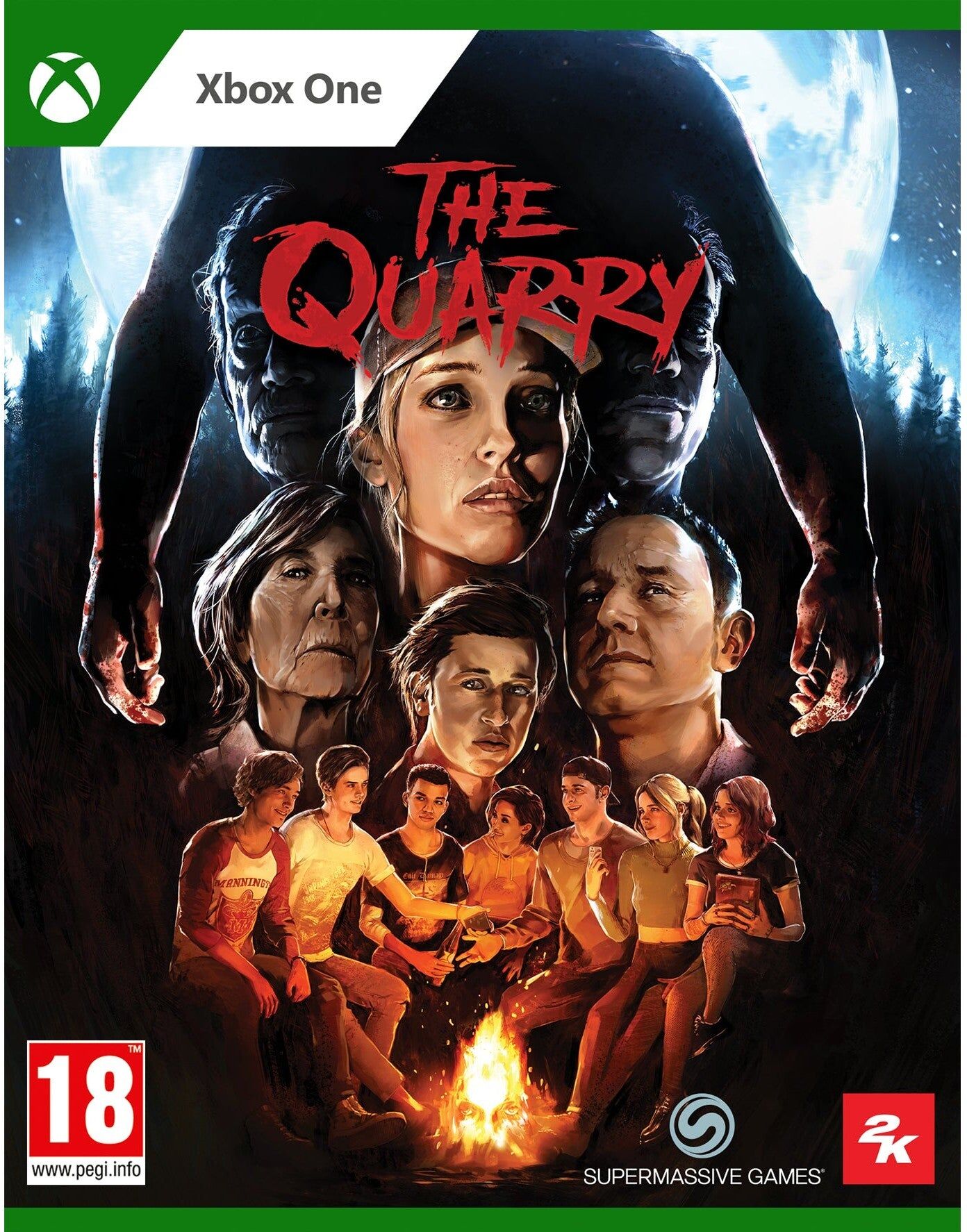 2K The Quarry for Xbox One (Disc) - Survival Horror Game