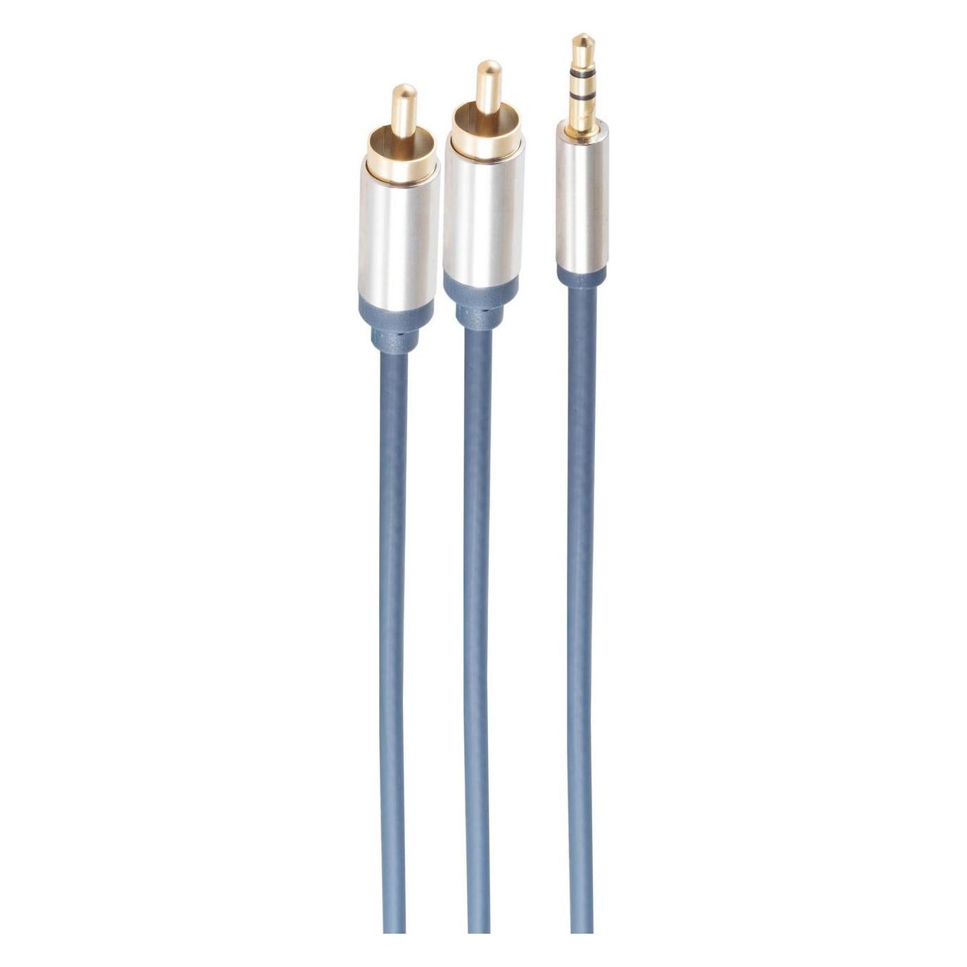 Shiverpeaks SHVP 30832-SL (1.50 m, AUX Kabel, Cinch Kabel) (SP30832-SLIM)