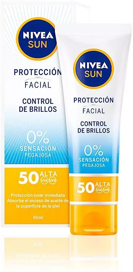 Nivea Sun Facial control de brillos SPF50 50 ml