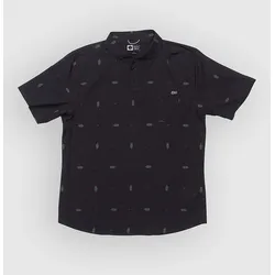 Salty Crew Breezer Perf Polo Shirt black Gr. M