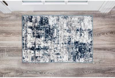 World Rug Gallery Distressed Abstract Area Rug