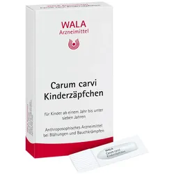 WALA Carum carvi Kinderzäpfchen 10X1 g Kinder-Suppositorien