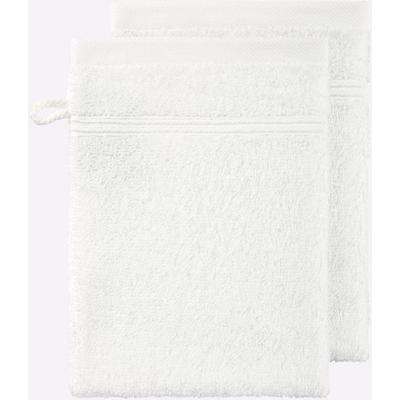 Handtuch ROSS Gr. 1, weiß, B:50cm L:100cm, 100% Baumwolle, Handtücher