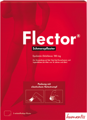 IBSA Pharma GmbH FLECTOR Schmerzpflaster+elastischer Netzstrumpf 5 St 01895329