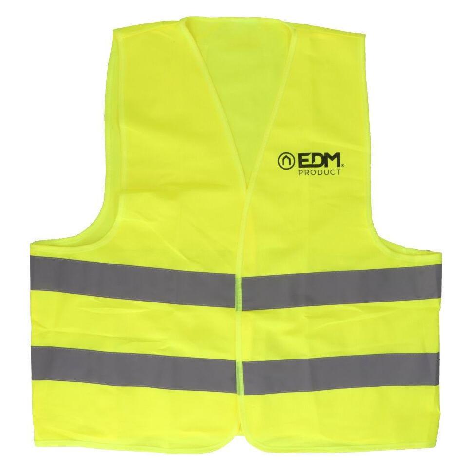 EDM Yellow reflective vest adult size (57825774)