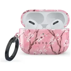 Burga AirPods-Etui, Sakura – AirPods Pro 3 (Kopfhörer Hülle), Kopfhörertasche + Schutzhülle, Mehrfarbig, Pink
