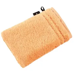 Vossen Waschlappen Vienna Style 16 x 22 cm Baumwolle Orange Apricot