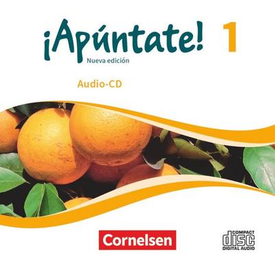 ¡Apúntate! - Spanisch als 2. Fremdsprache - Ausgabe 2016 - Band 1 - , CD, 9783060248452