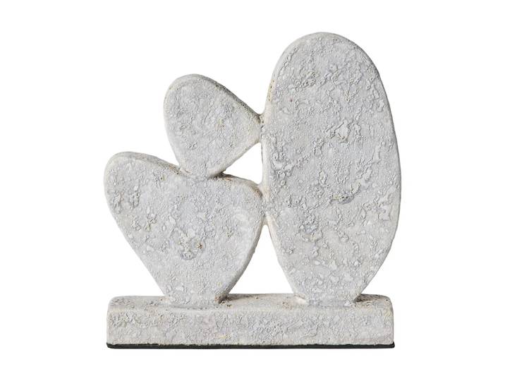 MUUBS Sculpture Luna Grey, 12x3x21,5 cm