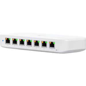 UbiQuiti Switch UniFi Ultra 60 W, USW-Ultra-60W, managed, 8-Port, 1 Gbit/s, 7x PoE+, 1x PoE++-In