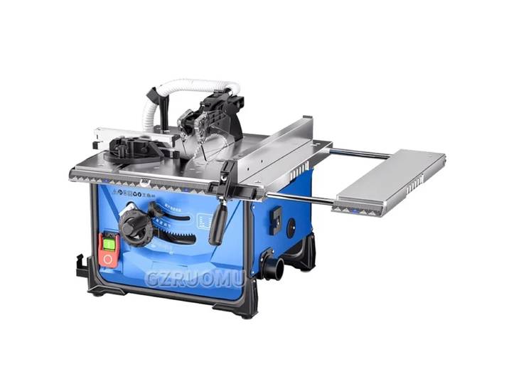 Scie de Table pour le travail du bois de 8.5 pouces, scie domestique sans poussière, Machine de découpe multifonctionnelle de précision anti-poussière, scie à onglet à 45 degrés