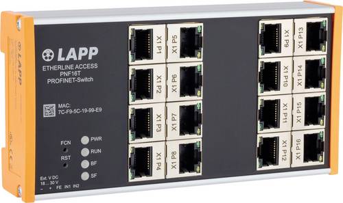 LAPP 21700143 ETHERLINE ACCESS PNF16T Industrial Ethernet Switch