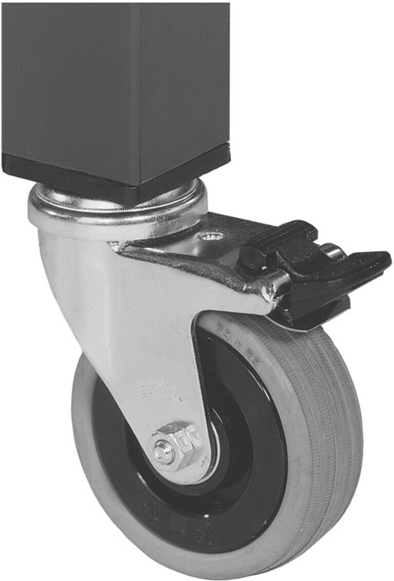 Rocholz Rollensatz für höheneinstellbare Packtische Bauhöhe 162 mm FLEX+SYSTEM (2030-2)