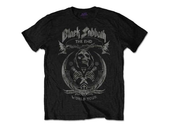 T-Shirt # Xl Black Unisex # The End Mushroom Cloud