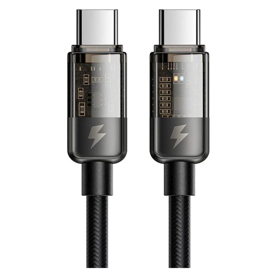 Mcdodo CA-2840 USB-C to USB-C cable, PD 100W, 1.2m (black) (1.20 m, USB 3.2 Gen 1, 100 W) (CA-2840)