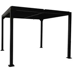 Jet-Line Pavillon Lamellendach Gartenzelt Gartendach Dubai II 3x3m Aluminium