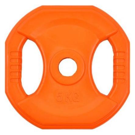Insportline Obciążenie czworokątne Pump set 5kg 30mm pomarańczowe - 5049 (5049)