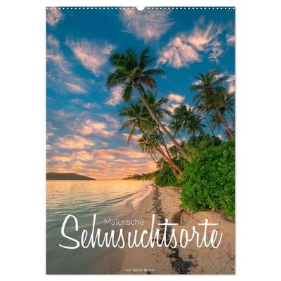 Malerische Sehnsuchtsorte (Wandkalender 2027 DIN A2 hoch), CALVENDO Monatskalender
