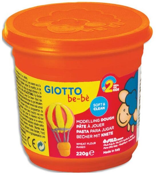 Pot 220G Pate à jouer Giotto Be-bè Orange