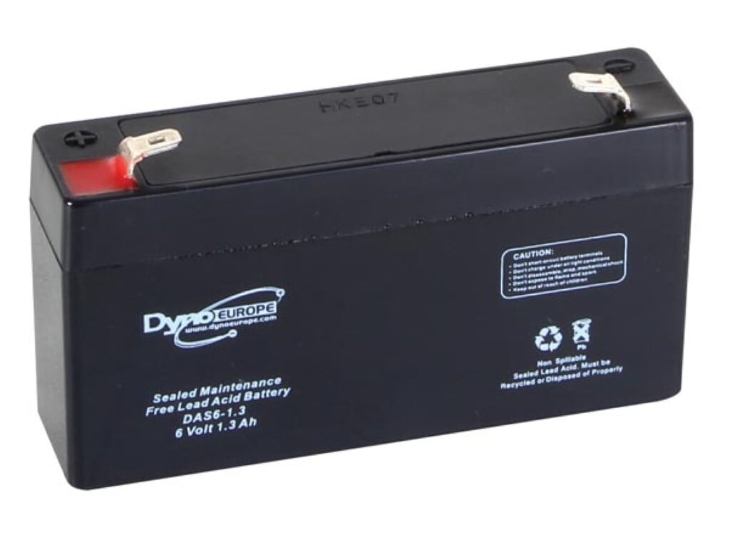 Velleman Loodzuur Accu 6V 1,3Ah 98 x 25 x 56 mm