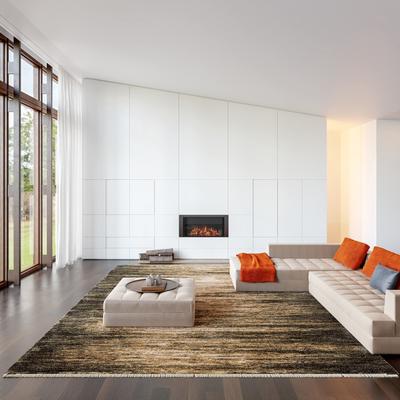 Nuloom Fiadh Abstract Fringe Area Rug