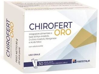 Lj Pharma Chirofert Oro Integratore 30 Bustine Stick