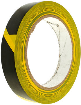 Stairville Warning Tape 19 Black/Yellow Schwarz