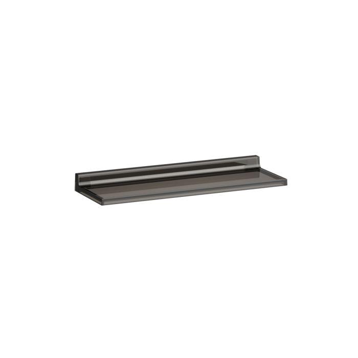 LAUFEN Kartell Ablage H3853300850001 450x155x40mm, Rauchgrau