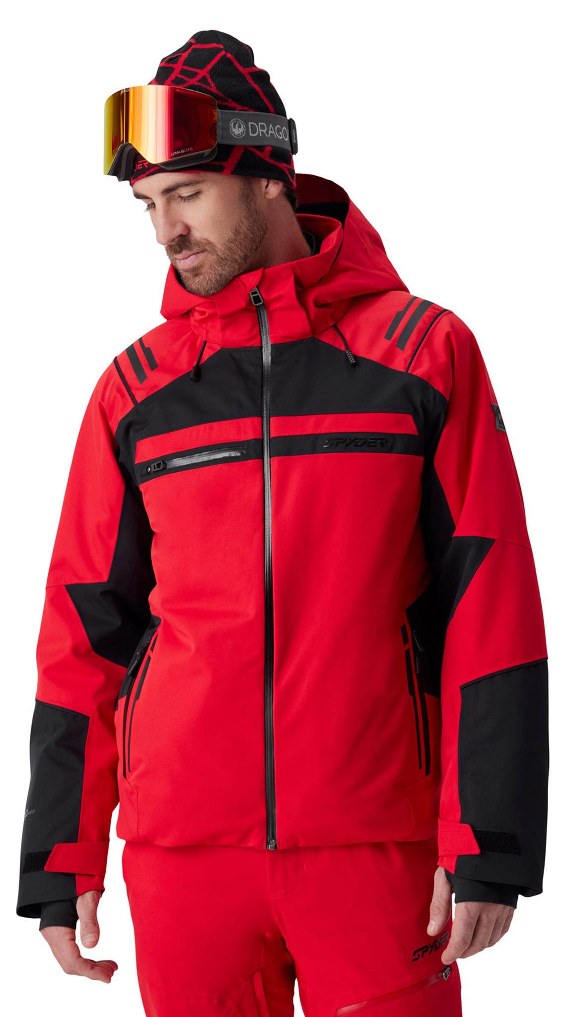 Titan Jacket Spyder Red Spyder Red Xxl