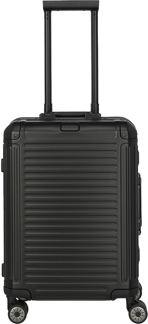 Travelite Maleta cabina aluminio. Negro