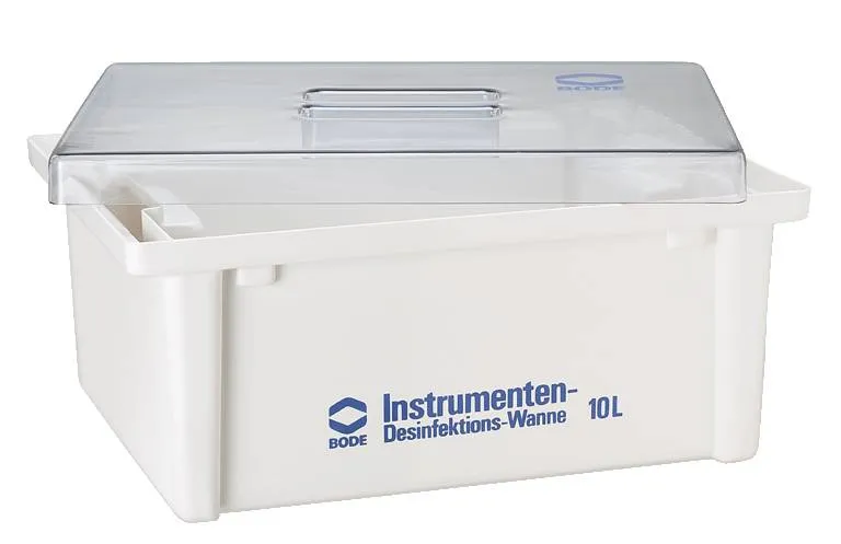 BODE Chemie GmbH & Co. KG Bode Instrumenten Desinfektionswanne 10 Liter mit Sieb und Deckel 88294