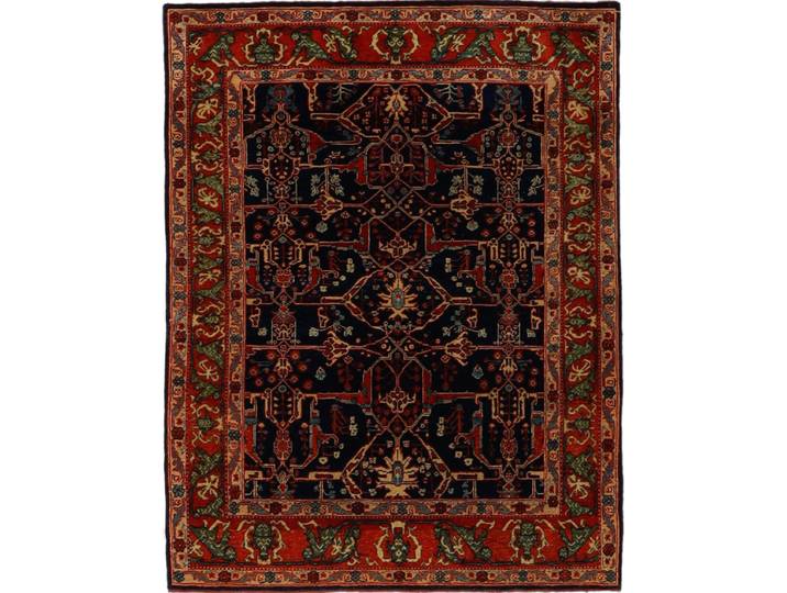 Turkey Teppich 130x171 Handgeknüpft Orientteppich Wolle