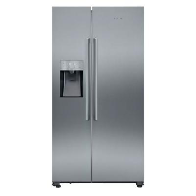 Siemens iQ500 KA93DAIEP Side-by-Side Kühlkombination Freistehend 562 l E Edelstahl