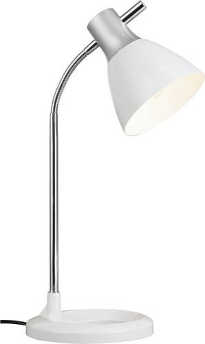 Brilliant Jan 92762/05 Tischlampe Energiesparlampe E27 40W Weiß