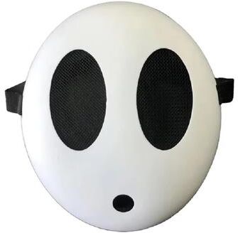Youfap Market Shy Guy Mask Cosplay, Unisex Adult Plastic Halloween Masks, Carnival Party Costume Prop, Funny Cartoon Character boy