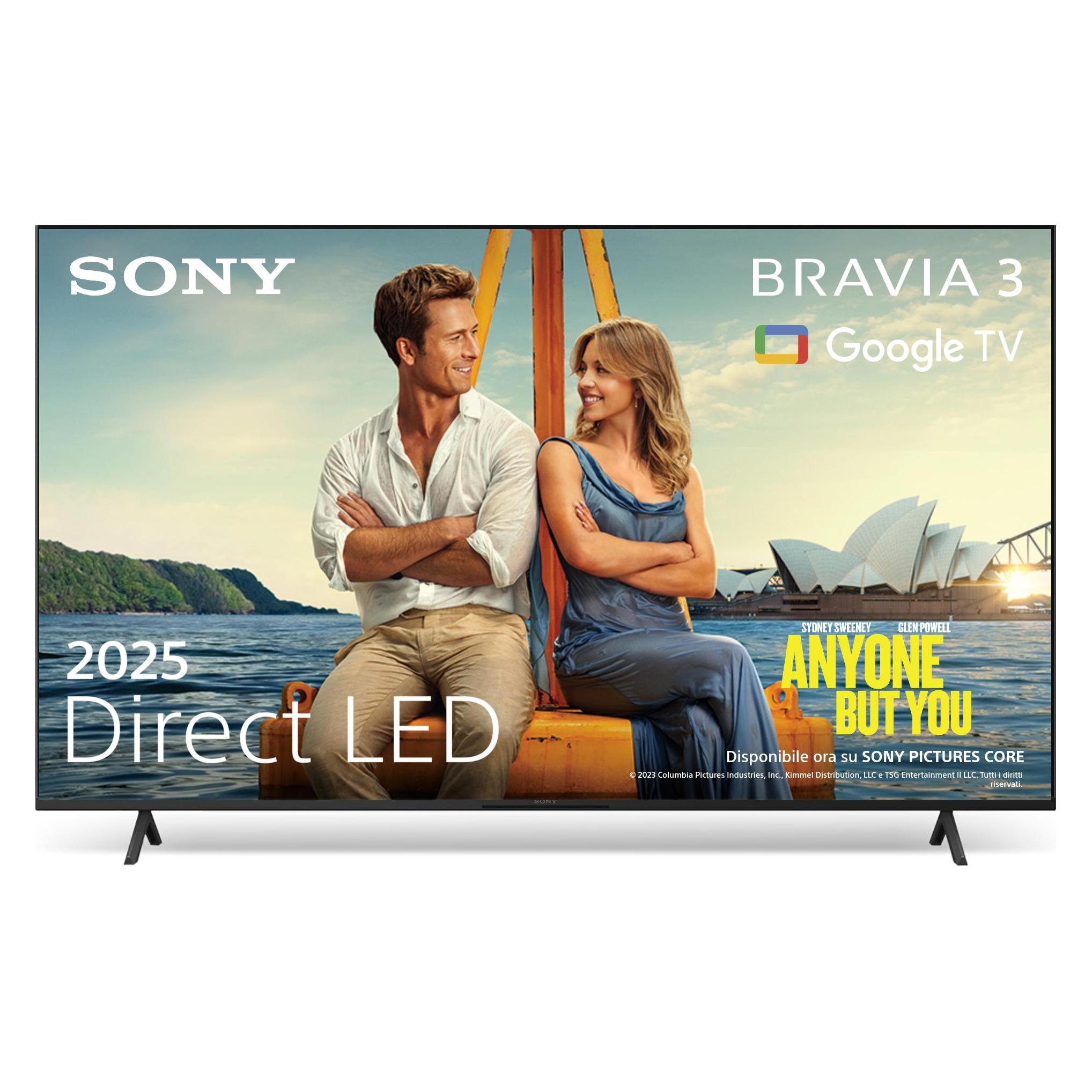 Sony K-75S3 (75", Bravia 3, LCD, 4K, 2025) (K75S35B.CEI)
