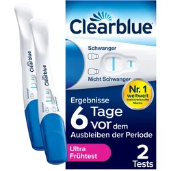 Clearblue Schwangerschaftstest FRÜHE ERKENNUNG 2 St