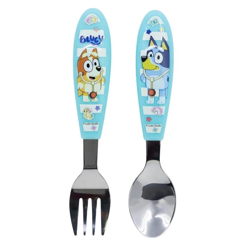 Stor Bluey - Kinderbesteck Set - 2-teilig (50618)